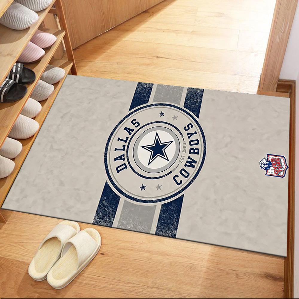 Dallas Area Rug Suitable for Outdoor Dormitory Foyer Dining Room Antislip Carpet Office Home Decor Gift for Festivals