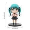 Latest Popular Hatsune Miku Q Version  Lovely Timeless Figurine Collection Model Decor Toy Kids Festival Gift For Kids