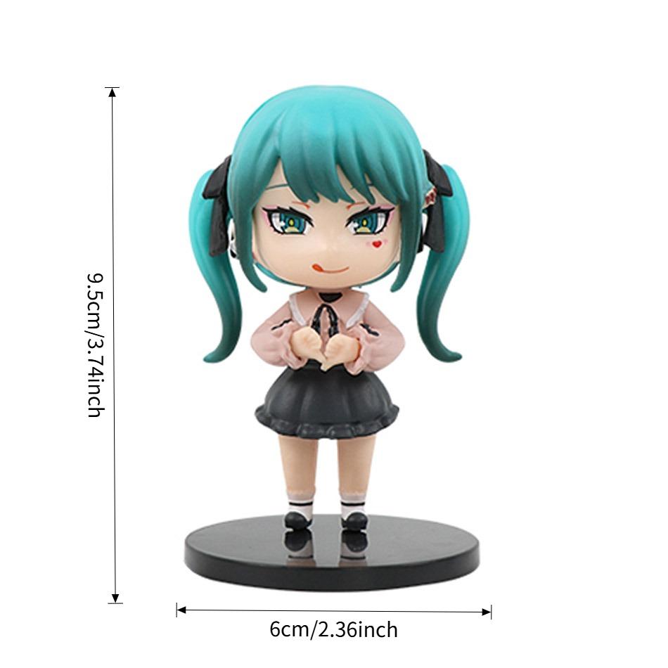 Latest Popular Hatsune Miku Q Version  Lovely Timeless Figurine Collection Model Decor Toy Kids Festival Gift For Kids