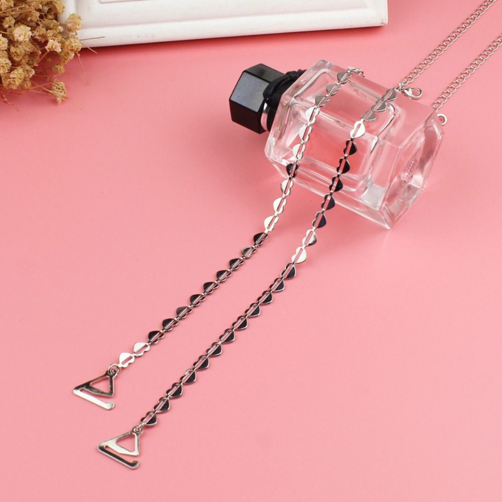 Fashion Metal Bras Straps Rhinestone Pearl Shoulder Straps Aniti-slip Adjustable Underwear Strap