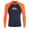 Mens Long Sleeve Rash Guard UPF 50 Sun Protection Swim Shirt Surfing Swimming Snorkeling
