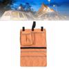 Multifunction Hanging Storage Bag Canvas Space Saving Bag Durable Multi Pocket Bag  For Camping