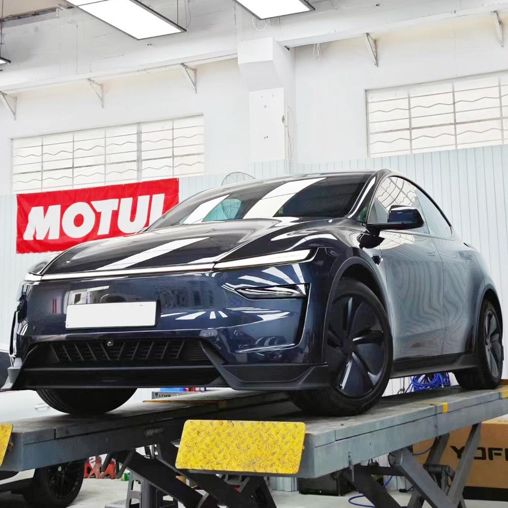 Tesla Model Y 2024+ Facelift Front Lip Splitter Spoiler by YOFER
