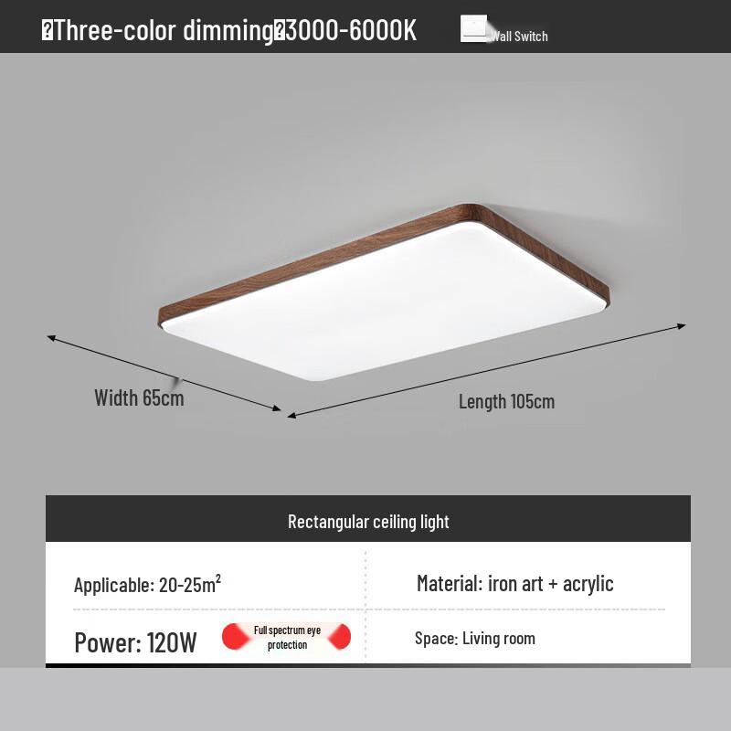 Liangtu New Chinese Retro Style Ceiling Lamp