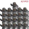 New 8pcs/lot MOC Uruk-hai Orc Army Group Orcus Figures Model Building Blocks LOTR Bricks Medieval Toys for Children gifts