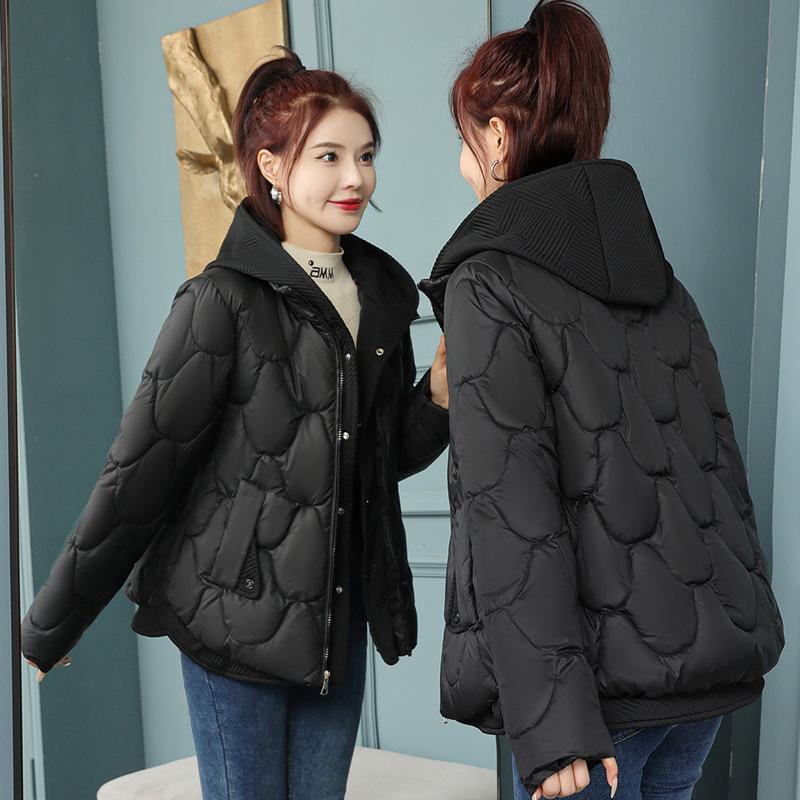 Korean Version of Winter Loose Cotton-padded Jacket Women's New Small Down Cotton-padded Jacket Female Fake 1PCS
