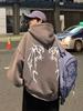 Men's Plus Size Loose Hooded Sweatshirt - Trendy Autumn/Winter Casual Pullover Hoodie
