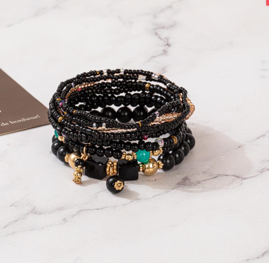 JYL TS Bracelet Rose  Multi-layer Enhances Romantic Beauty