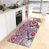 Home Kitchen Decoration Carpet Colorful Butterfly Printed Floor Mat Entrance Corridor Carpet Home Decoration