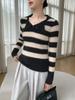2025 Women's Slim Fit Cashmere Long Sleeve Polo Shirt: Autumn/Winter Trendy Base Layer with Thin Lapel