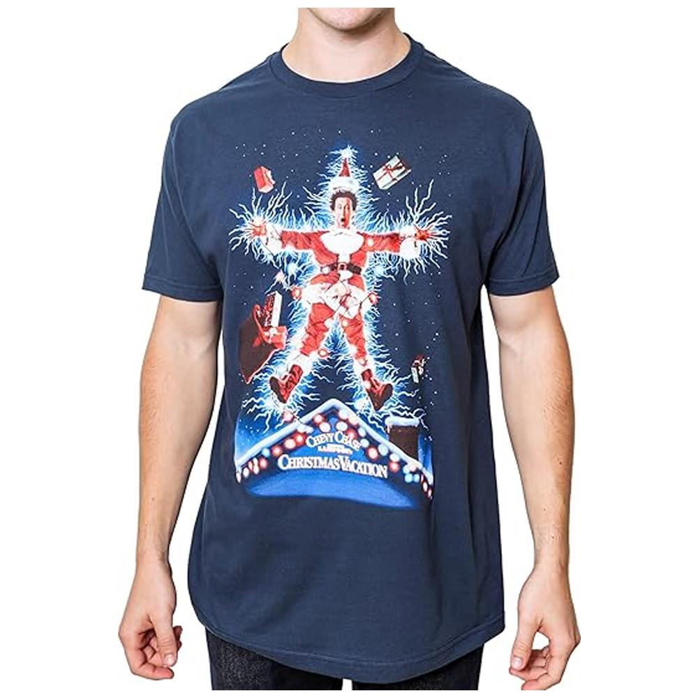 National Lampoon's Christmas Vacation Boys Santa Claws Cotton T-Shirt