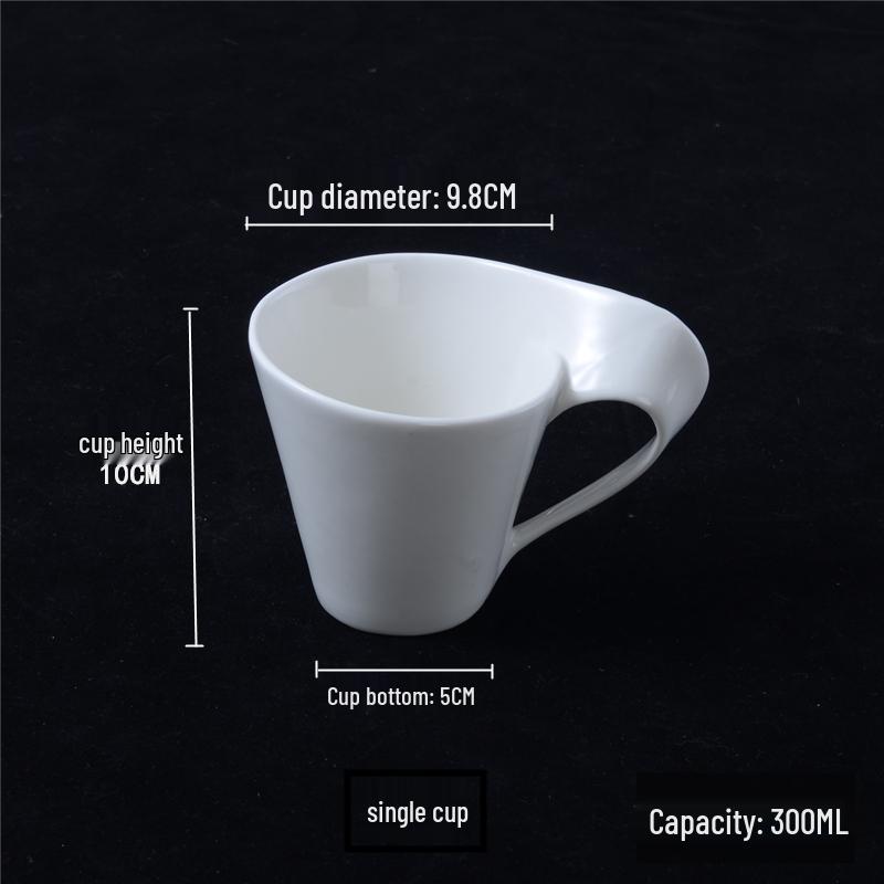 European Ceramic Espresso Cup Set: Creative Solid Color Coffee & Milk Mugs for Couples