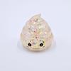 Japan-Korea Decompression Toy: Poop Pinch Music with Maltose Gold Powder Sequins