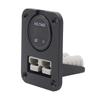 50 Amp Plug Socket  With Voltage Meter Flush Mount Recessed Plate