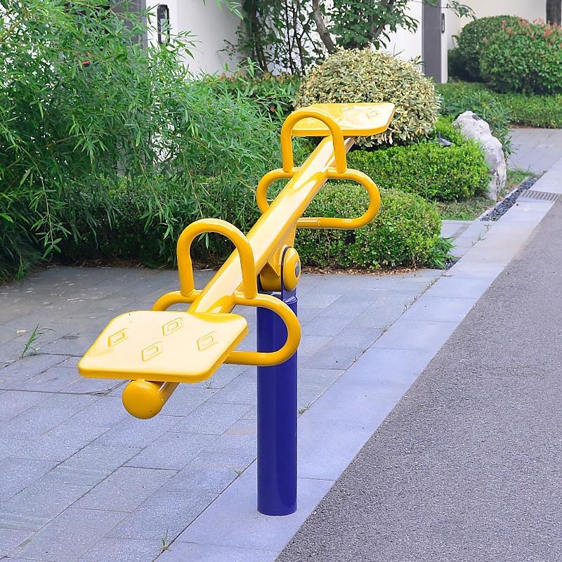 HANDUNYOU Outdoor Park See-Saw with Stopper