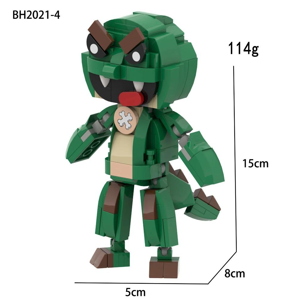 Smiling Critters Nightmare Critters 4 Action Figure Dolls Building Blocks Set Horror Game Poppi Construction Toy Kids Birthday