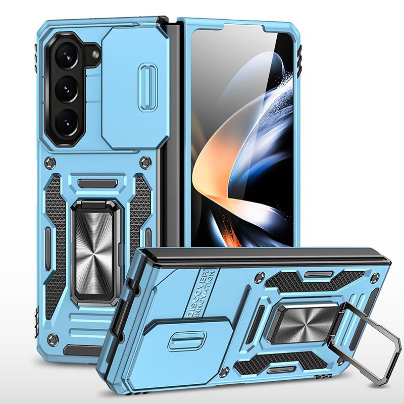 Custodia per Telefono Antiurto per Samsung Galaxy Z Fold 7 6 5 Con Copertura Fotocamera