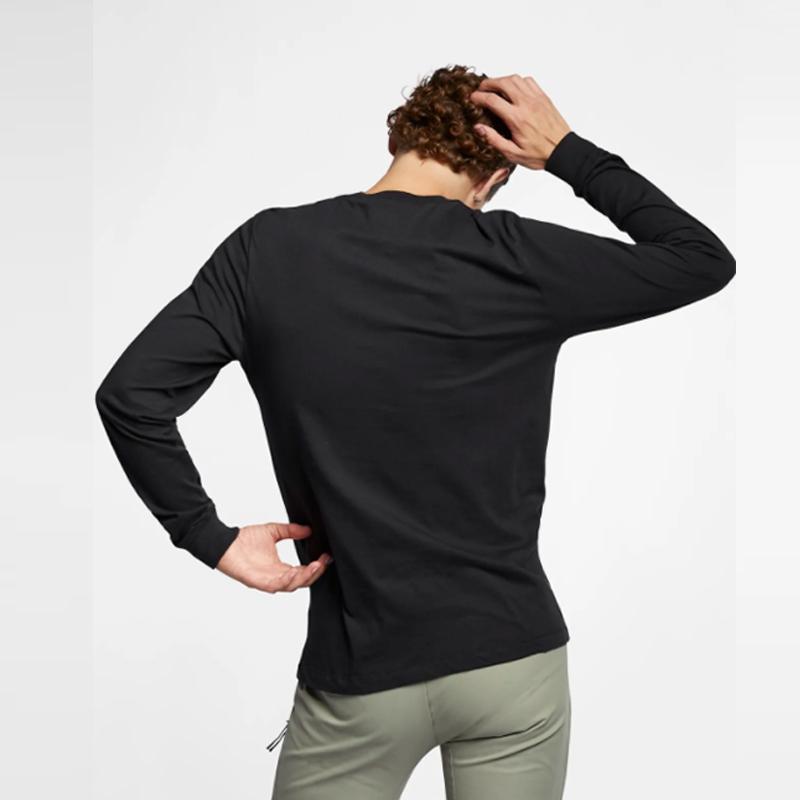 Nike Nsw Club Casual Sport Crew Neck Pullover Long Sleeve Sweatshirt Men Tops Black AR5193-010