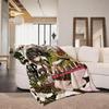 Anime H Hot C Citrus Throw Flannel Throw Blanket Suitable for Sofa Living Room Bedroom
