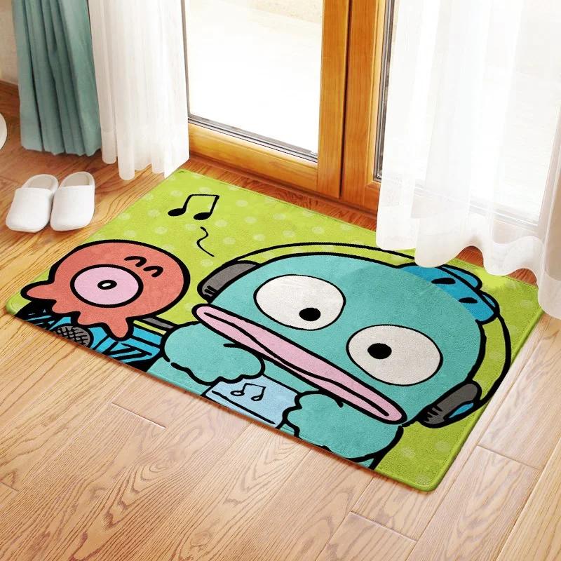 Hangyodon Water Monster, Half Fisherman, Half Fish Man, Bedroom Floor Mat, Double Floor Mat, Bathroom Short Non-slip Mat
