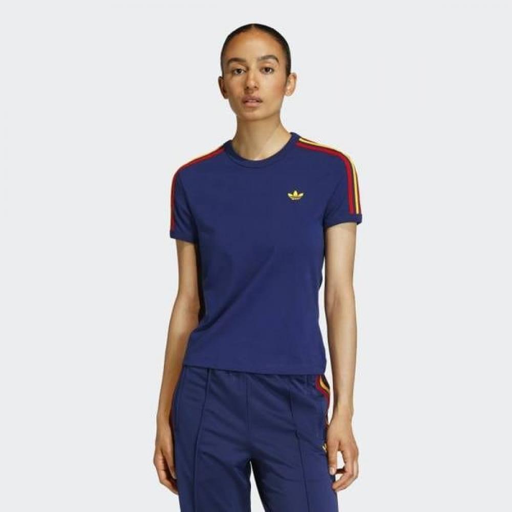Adidas Women 3s Slim Fit Short Sleeve Casual Ke9380 AXS