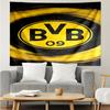 Borussia Dortmund Print Tapestry, Backdrop, Easy Setup, Ideal for Bedroom, Office & Living Room, with Aesthetic Wall Hanging Decor.