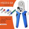 Hexagonal Mini Ratchet Crimping Pliers Set HSC8 6-6 for European Terminals