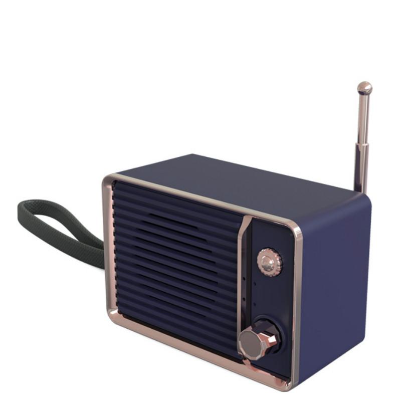 Retro Wireless Bluetooth Speaker Portable Mini Cute Gift Subwoofer Small Speaker