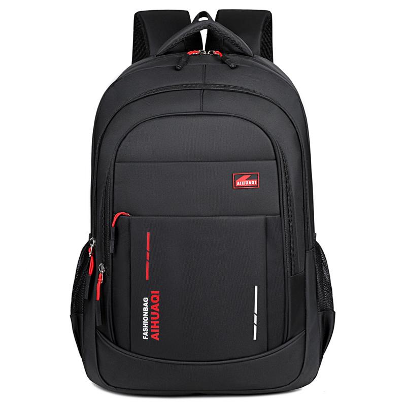 Men's Backpack Oxford Waterproof Backpack Business Computer Bag Leisure Travel Backpack High School Student Backpack