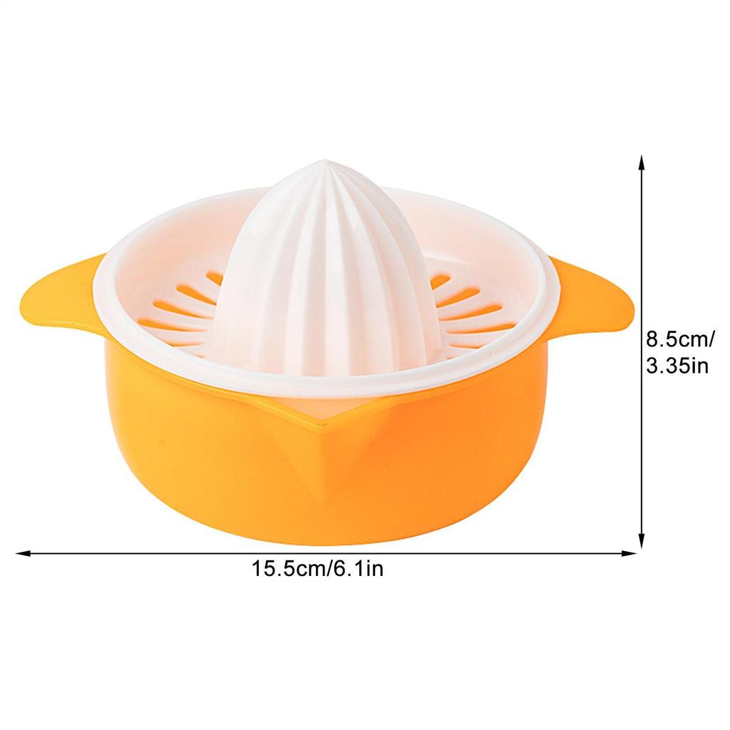 Orange Juicer Manual Heavy-Duty Hand Lime Squeezer Manual Orange Juicer With Bowl Juicer Strainer Kitchen Supplies Lemon