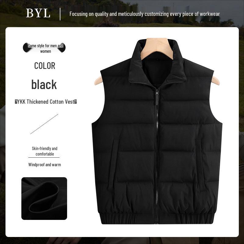 NIO Custom Logo Waterproof Down Vest - Winter Workwear for 4S Stores & Enterprise Groups M