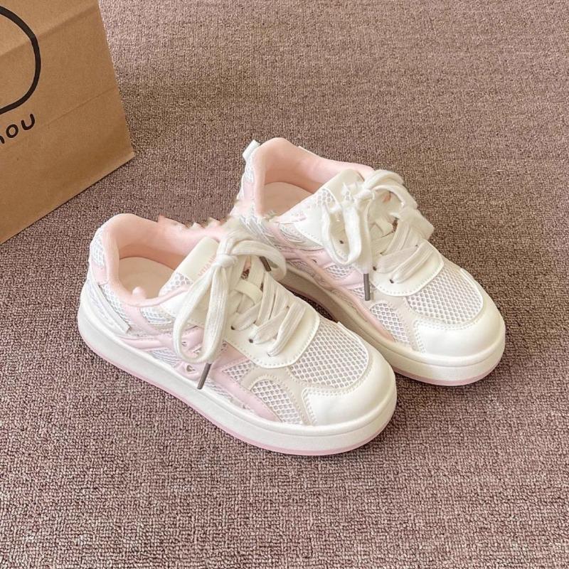 Summer New Platform Canvas Shoes Women's Thin Breathable Versatile White Shoes Casual Board Shoes Trend