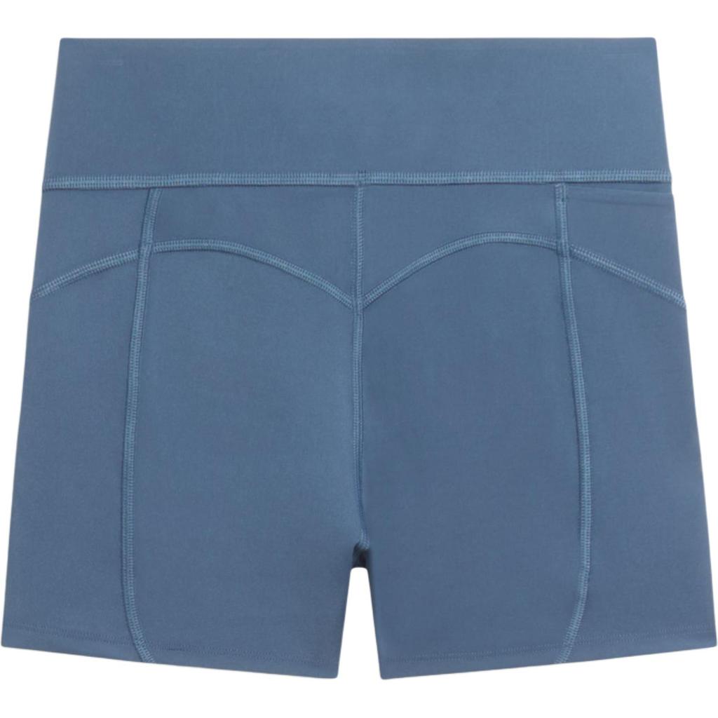 Puma Solid Color Zipper High Waist Slim Fit Casual Shorts Women Shorts Dark-Night 526813-24