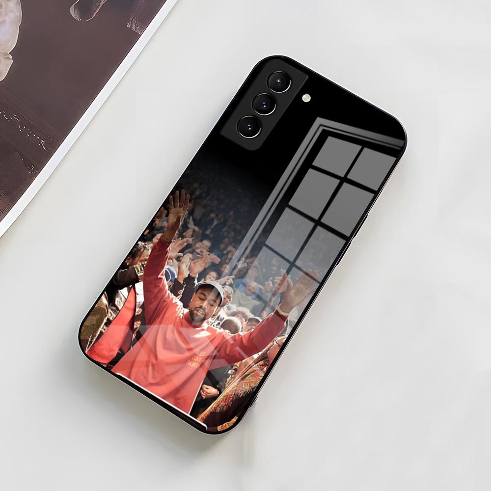 

F-Funny K-Kanye West Ye Phone Case For Samsung A56 A36 A26 A16 A15 A25 A35 A55 A14 A34 A24 A54 Glass Case Samsung A14