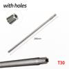 Torx Screwdriver Bits Torx 1Pcs 7.78In Grey Hex Shank