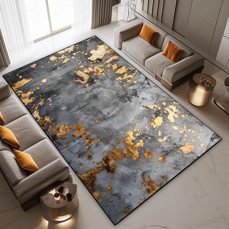 Nordic Ink Splash Abstract Carpets Living Room Large Area Home Decoration Bedroom Rugs Non-slip Coffee Tables Balcony Foor Mats