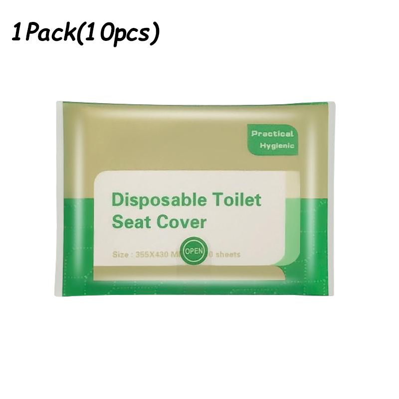 

10-100pcs Disposable Paper Toilet Seat Cushion Water-soluble Sanitary Toilet Seat Pads Outing Personal Travel Hygiene Supplies