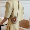 Bohemian Style Weave Shoulder Bag Mini Crossbody Bag Casual Woven Bags for Women  Makeup Bag