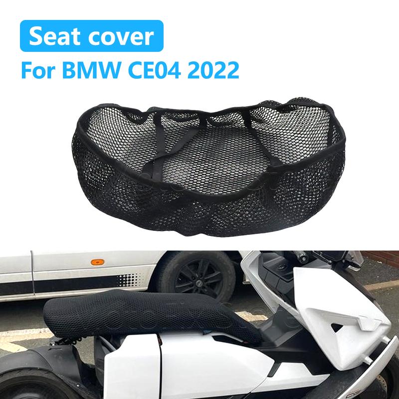 For BMW CE04 CE 04 CE-04 Motorcycle Seat Cover 3D Mesh Fabric Seat Non-Slip Breathable Heat Ulation Protect Cushion