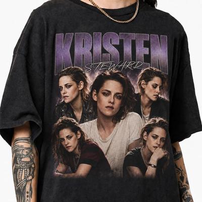 Kristen Steward Vintage Bootleg 90s Styles Shirt