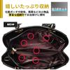 4 Colors [seizar] Women's Handbag, (Black)