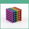 216 Boules Magnétiques Colorées 5mm Jouet Puzzle Éducatif Aimants