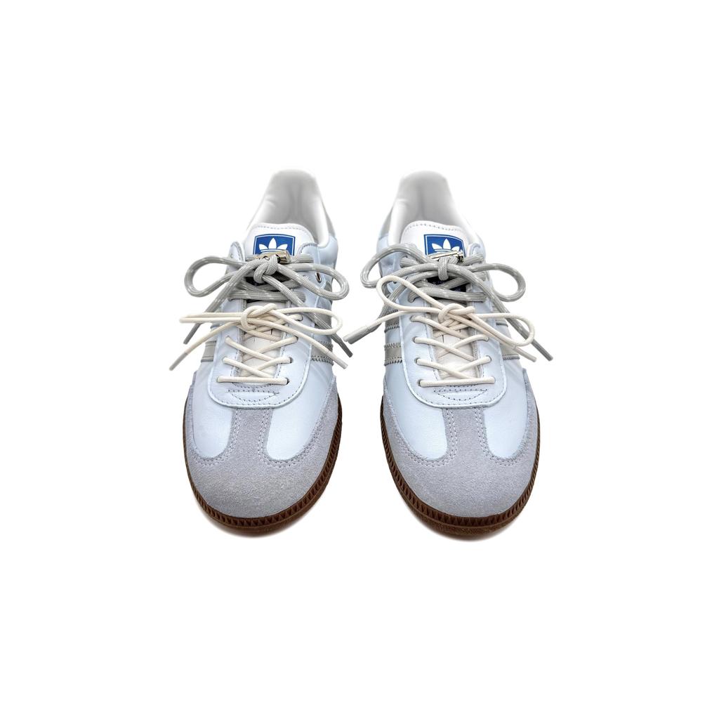 Adidas Originals SAMBA OG Low top German Army Trainers Unisex Gray Blue B75806(Team191-)
