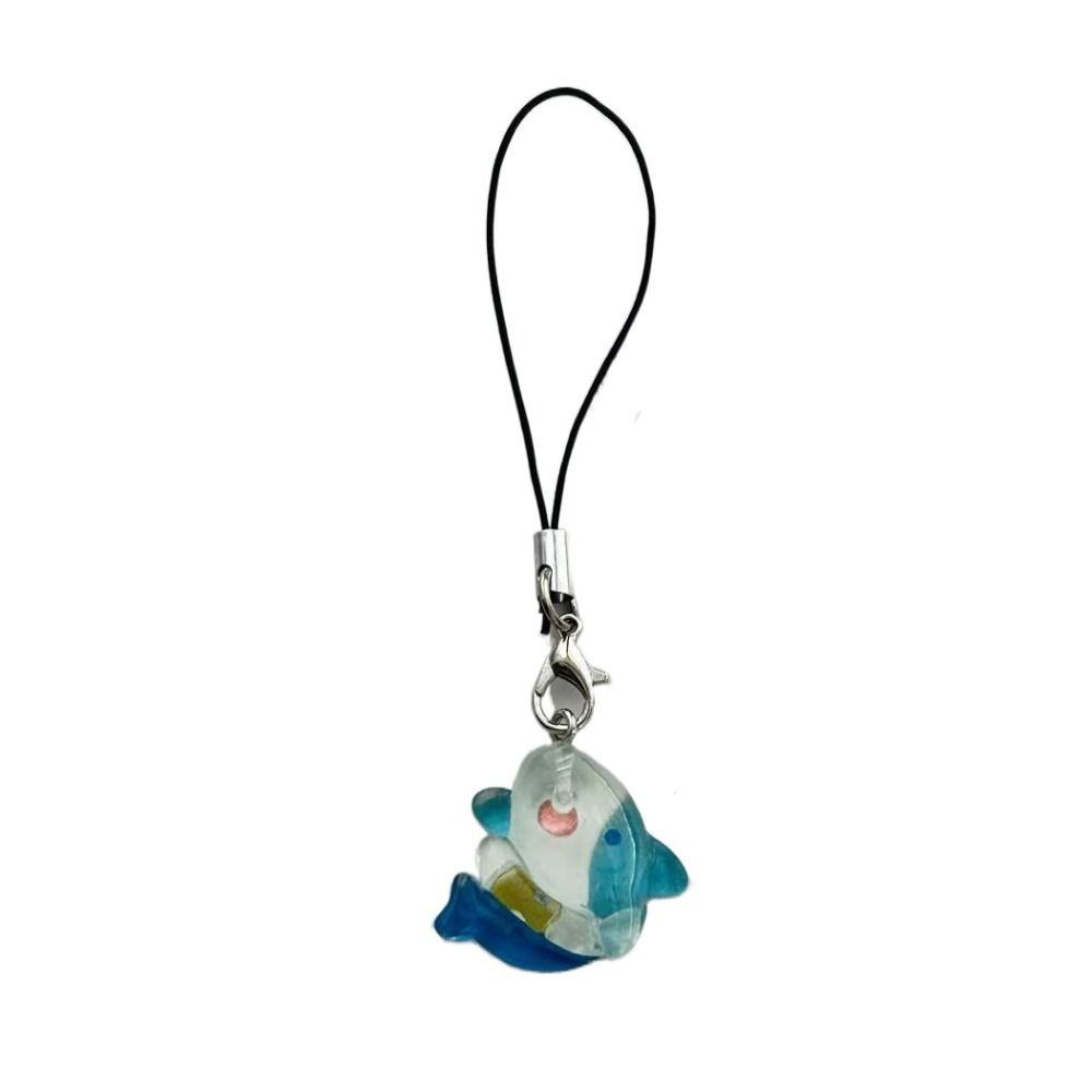 Keychain Phone Hanging Rope Sea Creature Mobile Phone Chain Fish Phone Chain  Phone Charms