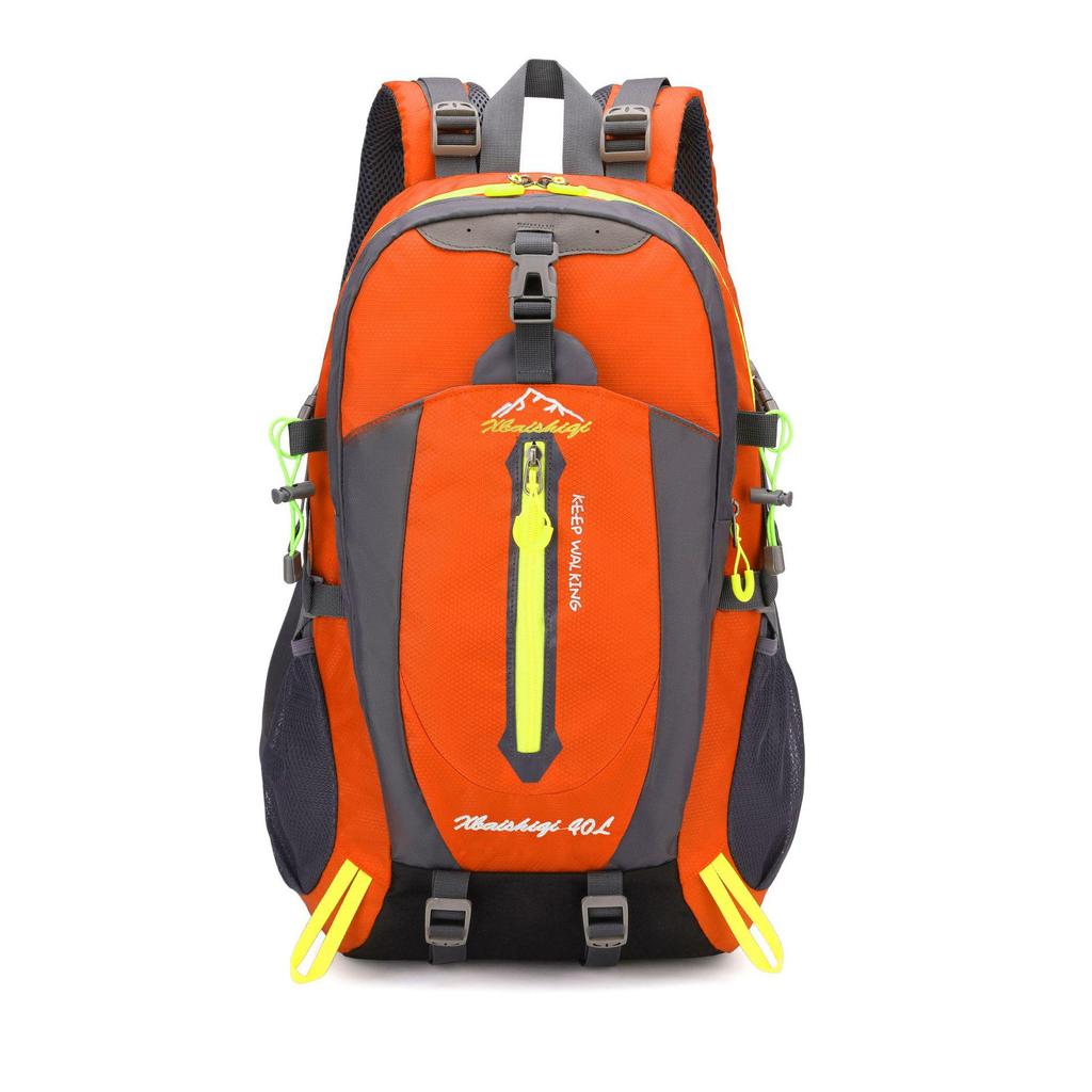 Men's Water-Resistant Outdoor Hiking and Camping Backpack
