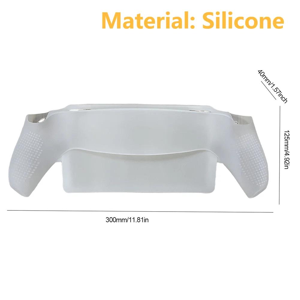 Transparent Protective Shell Case for PS5 Portal Handheld Game Console Shockproof PC Gaming Console Controller Sleeve Anti-Drop