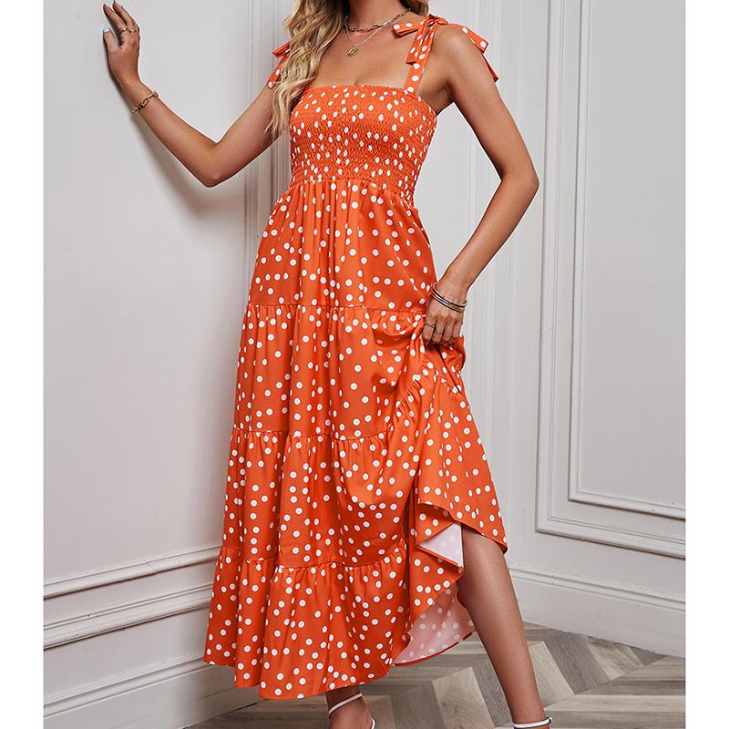 Summer Slim Strapless Holiday Sexy Dress Women Casual Backless Printed Beach Dress Elastic High Waist Womens Dress Elegant 25289