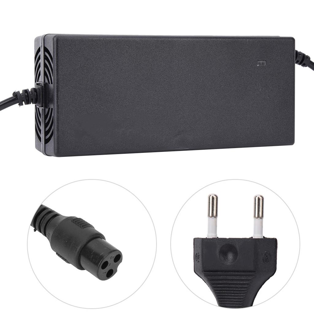 12AH Plastic Portable Universal Battery Charger for Electric Scooter Bicycle DC67.2V 2A