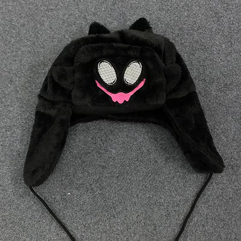European and American Autumn and Winter Cartoon Cute Warm Ear Protection and Cold Proof Men's and Women's Hats