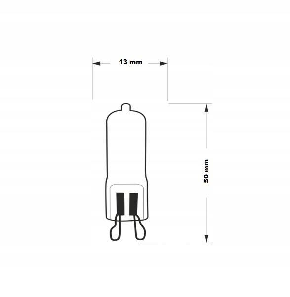 Jd G9 42W 230V Clear Plug Bulb Bellight